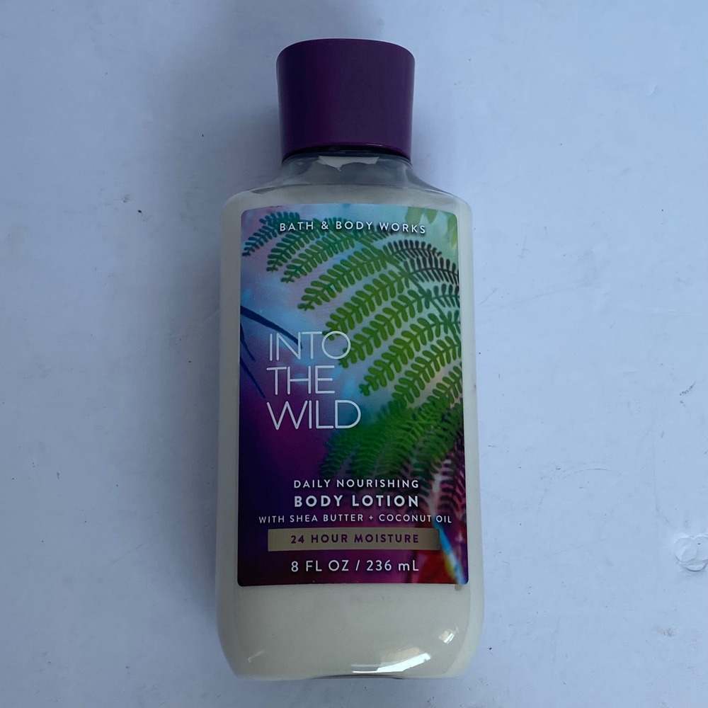 Bath & Body Works Body Lotion 8oz Into‎ The Wild New Shea Coconut Oil